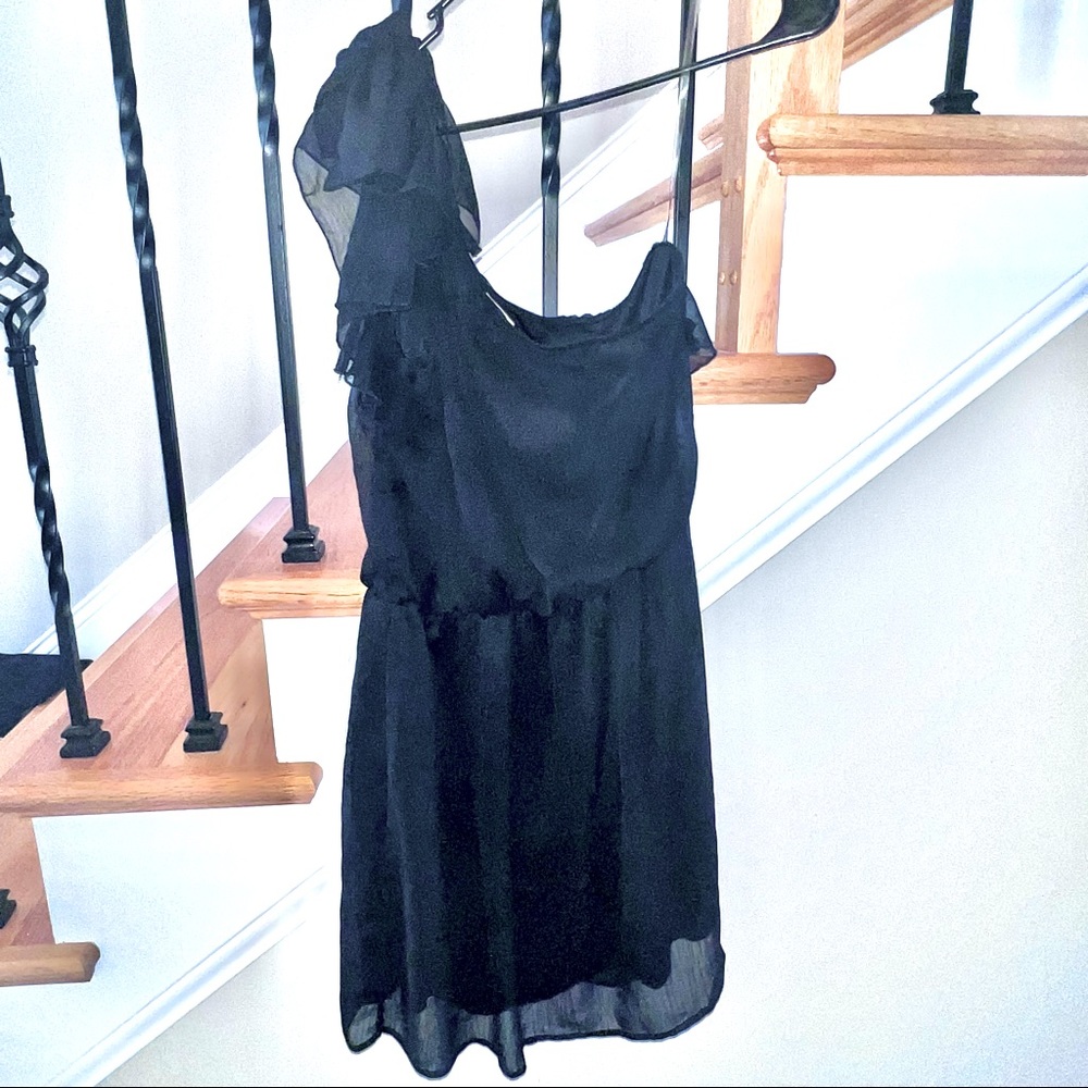 Eyelash Couture off the Shoulder Dress - Large